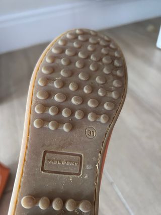 Mocasines Pablosky niño naranja