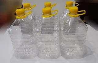 6 damigiane in plastica