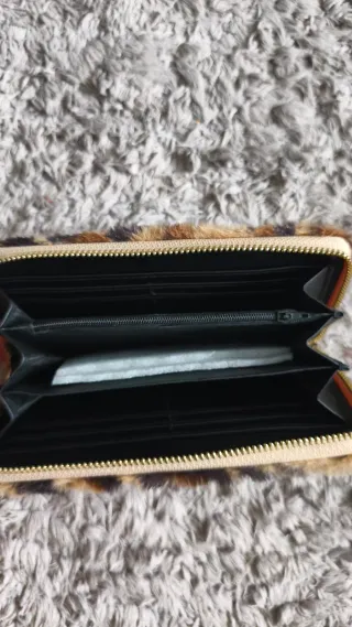 Cartera leopardo mujer