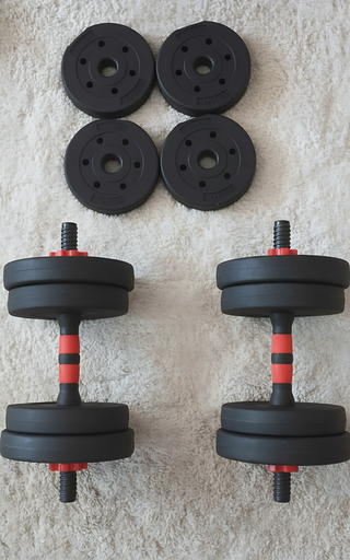 Mancuernas Ajustables 20kg 2 en 1