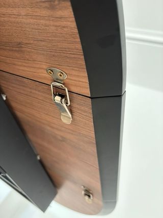 Mesa de comedor extensible madera y metal