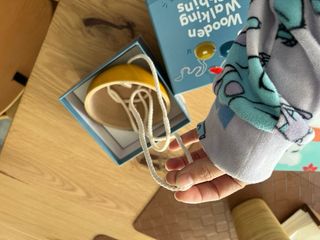 Zancos de madera para niños