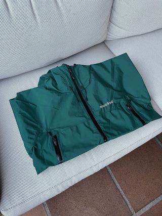 Chaqueta Montbell Verde Impermeable