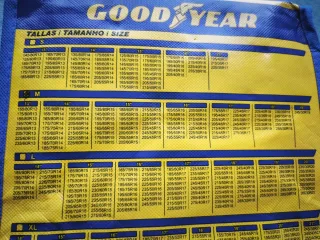 Cadenes  neu tèxtils M / Cadenas de nieve textil M