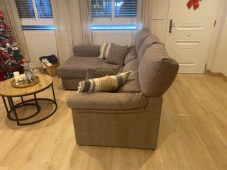 Sofá chaiselongue 3 plazas extensible