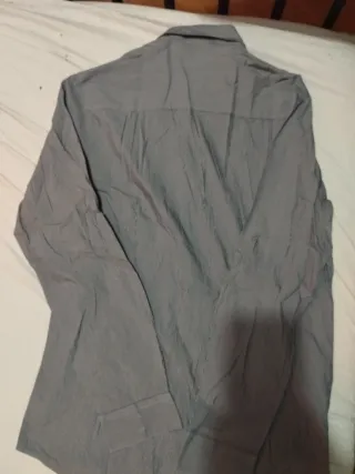 Camicia uomo Calvin Klein righe grigie