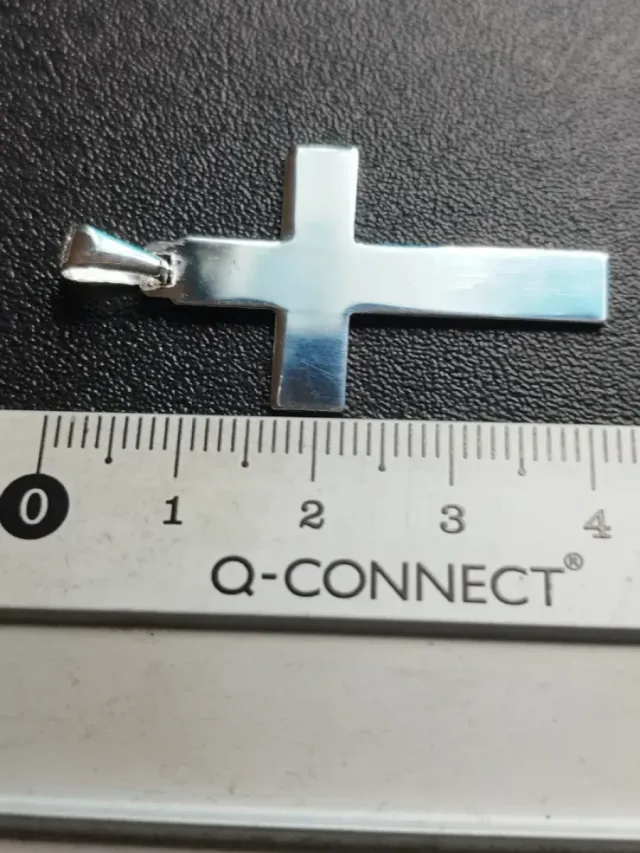 Colgante Cruz Plata 925