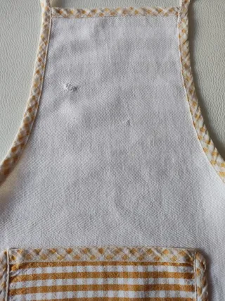 Grembiule mini con tasca