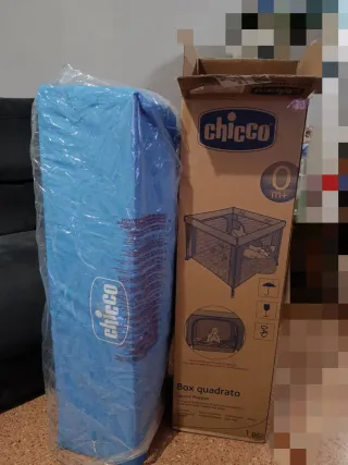 Parque infantil Chicco azul