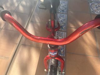 Bici Chicco sin pedales roja