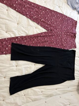 Pantalones premamá elásticos talla única