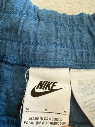 Pantalones Nike Talla M Azul