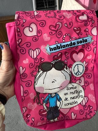 Bolso infantil niña Hablando Sola