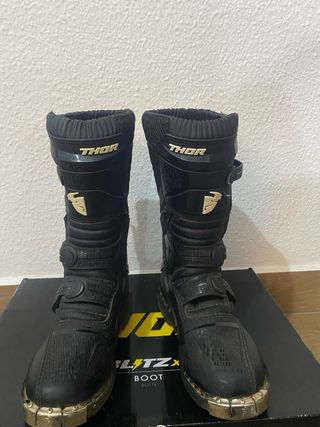 Botas de Motocross Thor Negras