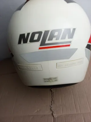 Casco Moto Nolan N35 Vintage Talla L