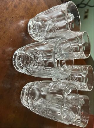 Set 6 Bicchieri Vintage Nutella