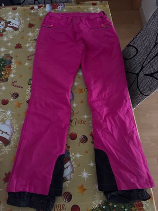 Pantalón de esquí rosa talla 38