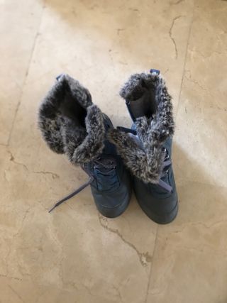 Botas nieve cálidas impermeables senderismo 37