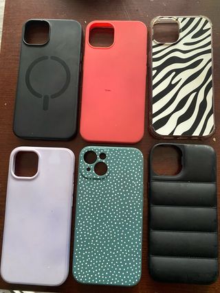 Fundas iPhone 13 (6 unidades)