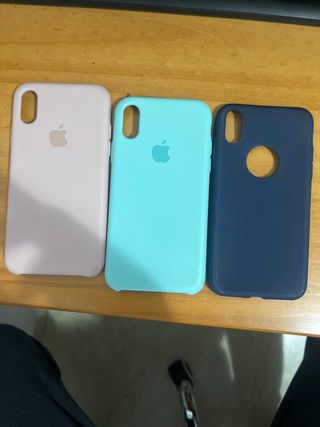Fundas iPhone X Apple (3 unidades)