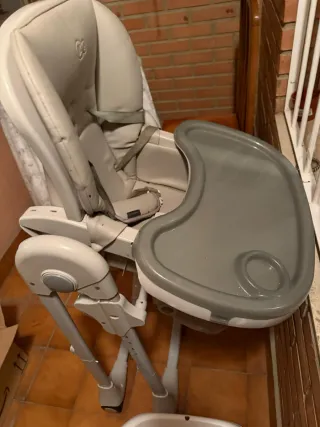 Cambiador bebé + bañera + silla