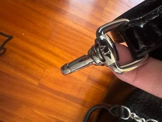 Bolso Negro Armani Jeans Simil Serpiente