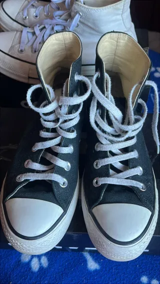 Botas Converse Negras Talla 38