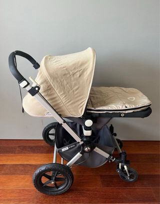 Saco silla Bugaboo Camaleon. Saco invierno beige.