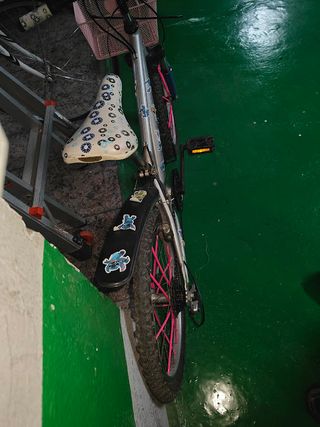 Bicicleta infantil 20 niña con cesta