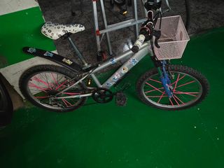Bicicleta infantil 20 niña con cesta