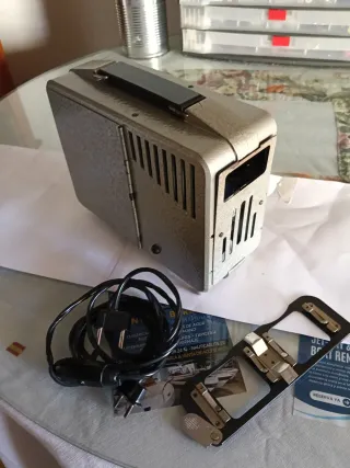 Proyector Diapositivas Vintage Gris