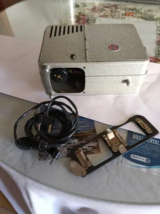 Proyector Diapositivas Vintage Gris