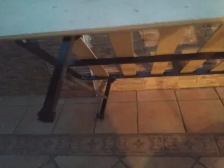 Somier metálico y de madera