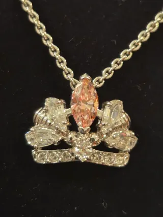Collar Swarovski Be a Queen Corona Rosa