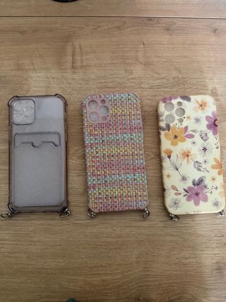 Fundas iPhone 12 Pro (3 unidades)