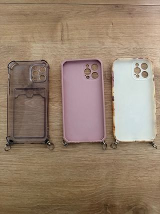 Fundas iPhone 12 Pro (3 unidades)