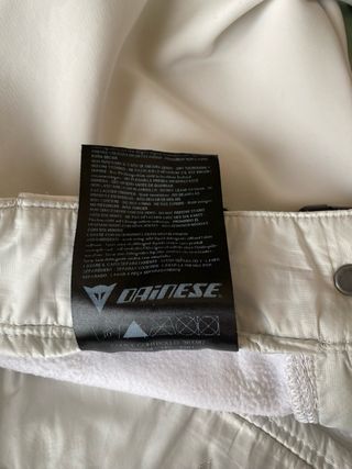 Pantalón Esquí Dainese Mujer Talla XS Blanco