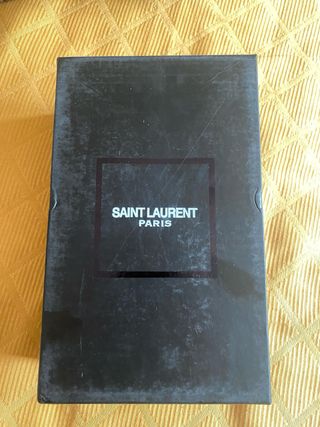 Saint Laurent Tacchi Neri Vernice