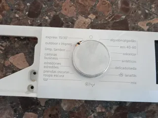 Panel frontal placa lavadora Siemens