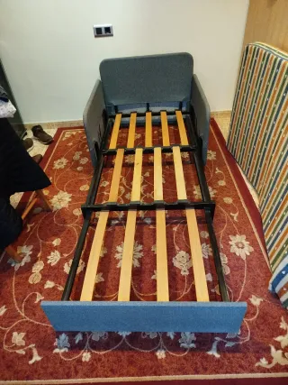 Sofá cama individual multicolor