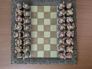 Set Scacchi Porcellini Guerrieri