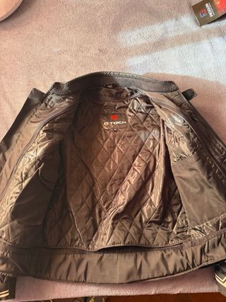 Chaqueta Moto Rytech Talla M Negra Roja