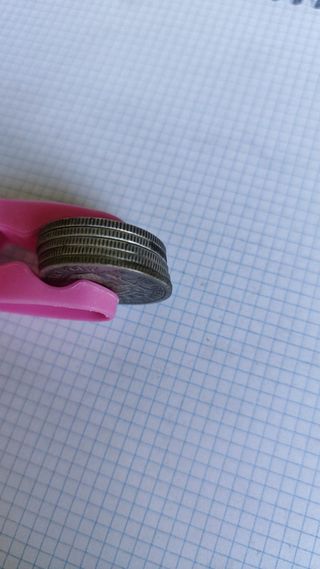 2 pesetas antiguas de plata lote 5 monedas