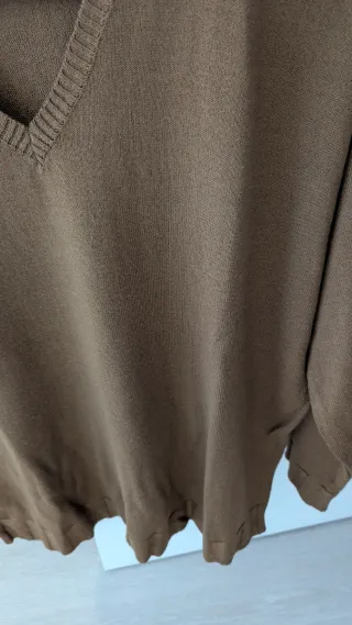 Jersey Zara Mujer M Marrón