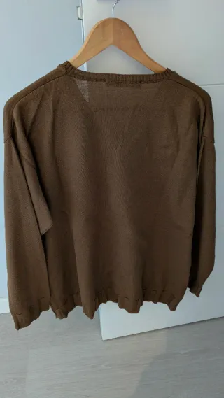 Jersey Zara Mujer M Marrón