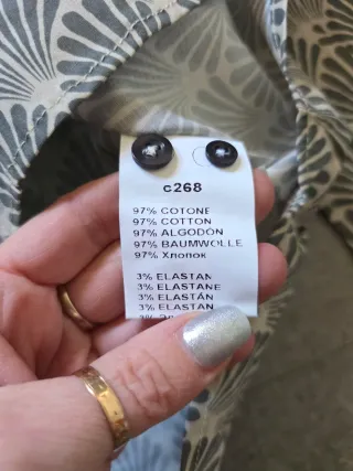 Camicia Imperial Uomo Fantasia Beige/Grigio XL