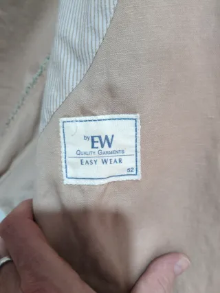 Chaqueta americana beige