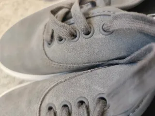 Vans grises talla 39 UK6 Nuevas