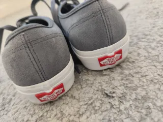 Vans grises talla 39 UK6 Nuevas