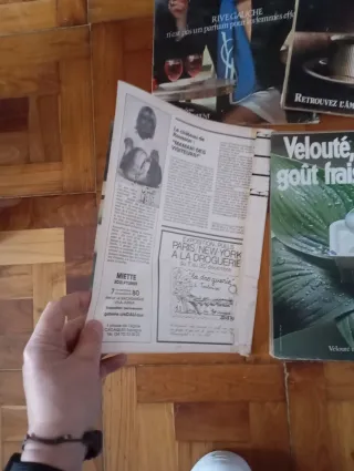 Lote revistas moda francesas Elle 1981-1982